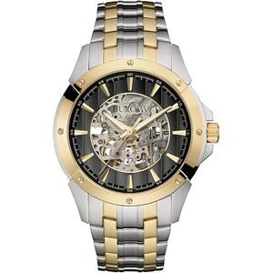 Bulova Classic Automatic Black Dial Mens Watch